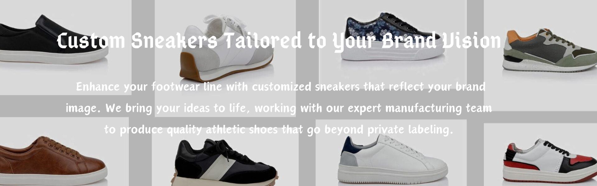 Custom Sneakers Tailored to Your Brand Vision