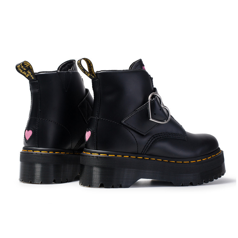 DR MARTEN BOOTS WOMEN BOOTS WITH HEART SHAPE (9)